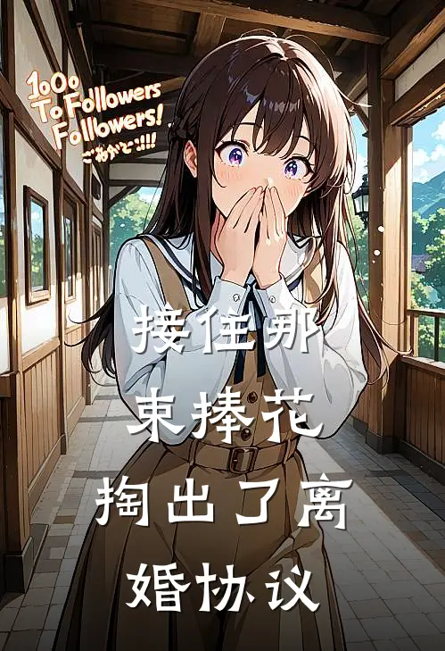 接住那束捧花，掏出了离婚协议