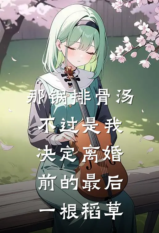 那锅排骨汤，不过是我决定离婚前的最后一根稻草