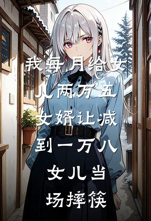 我每月给女儿两万五，女婿让减到一万八，女儿当场摔筷
