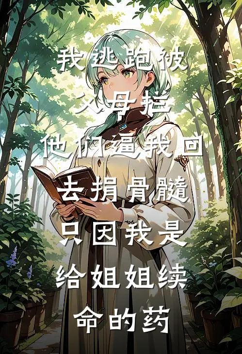 我逃跑被父母拦，他们逼我回去捐骨髓，只因我是给姐姐续命的药