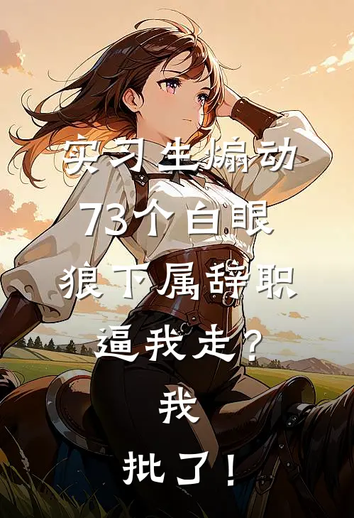 实习生煽动73个白眼狼下属辞职逼我走？我：批了！
