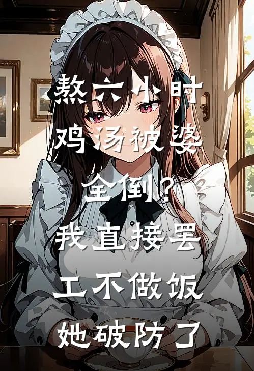 熬六小时鸡汤被婆全倒？我直接罢工不做饭，她破防了
