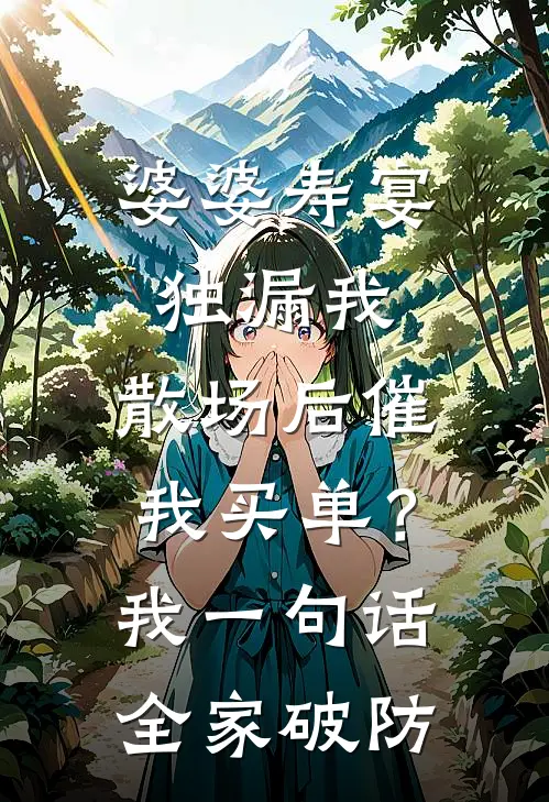 婆婆寿宴独漏我，散场后催我买单？我一句话全家破防