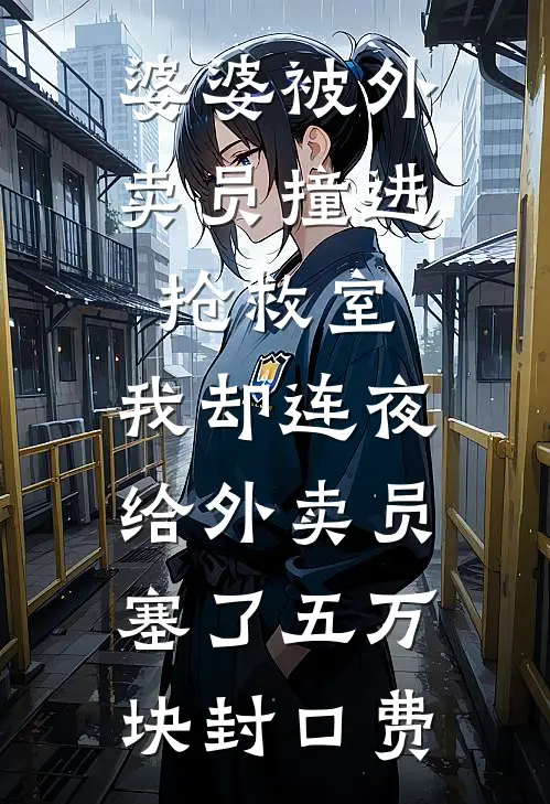 婆婆被外卖员撞进抢救室，我却连夜给外卖员塞了五万块封口费