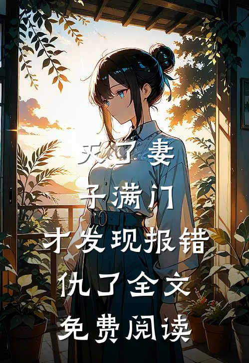 灭了妻子满门，才发现报错仇了全文免费阅读