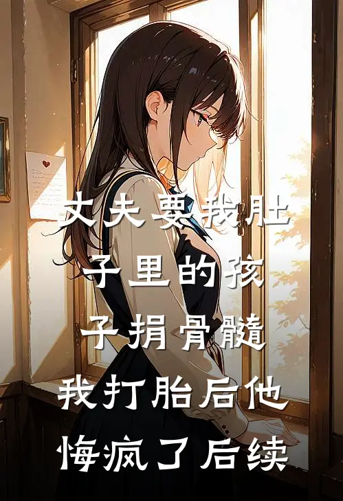 丈夫要我肚子里的孩子捐骨髓，我打胎后他悔疯了后续