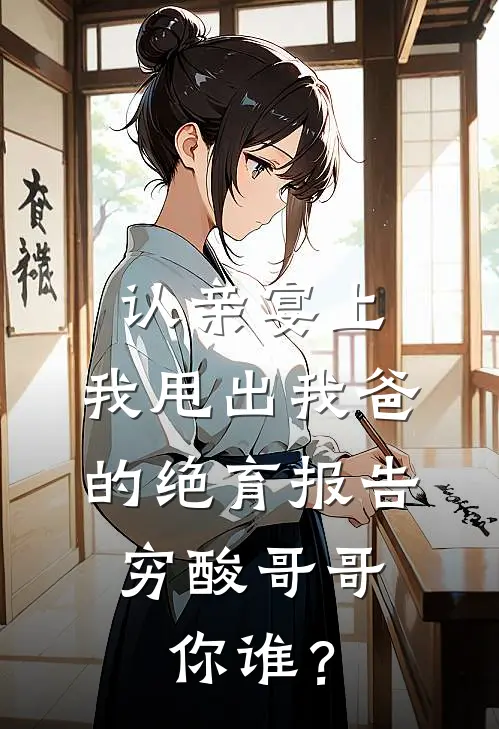 认亲宴上，我甩出我爸的绝育报告：穷酸哥哥，你谁？