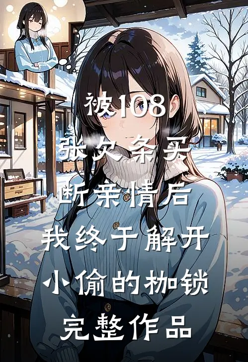 被108张欠条买断亲情后，我终于解开小偷的枷锁完整作品