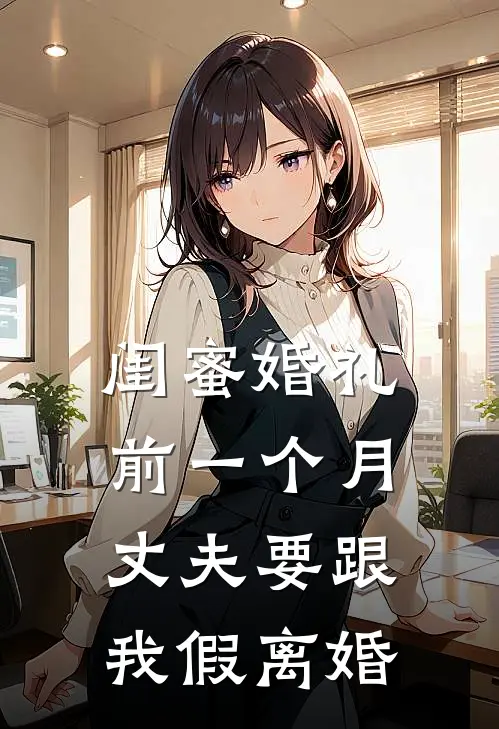 闺蜜婚礼前一个月，丈夫要跟我假离婚