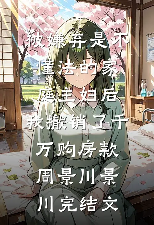 被嫌弃是不懂法的家庭主妇后，我撤销了千万购房款周景川景川完结文
