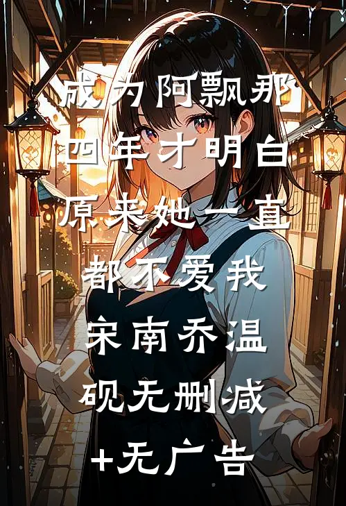 成为阿飘那四年才明白，原来她一直都不爱我宋南乔温砚无删减+无广告