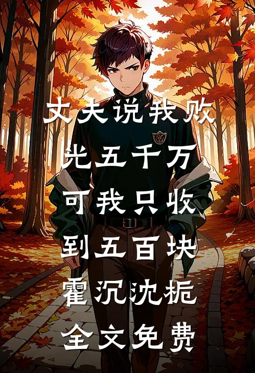 丈夫说我败光五千万，可我只收到五百块霍沉沈栀全文免费