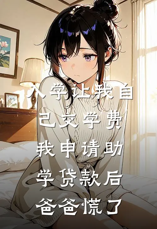 入学让我自己交学费，我申请助学贷款后，爸爸慌了