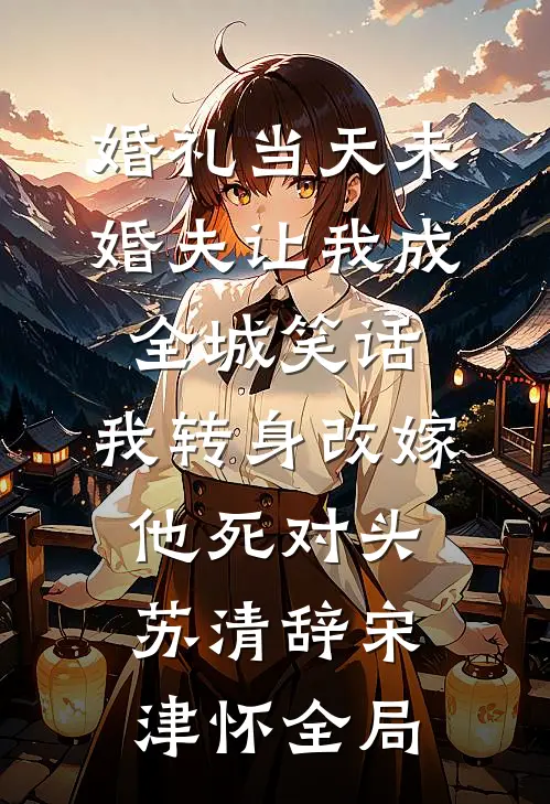 婚礼当天未婚夫让我成全城笑话，我转身改嫁他死对头苏清辞宋津怀全局
