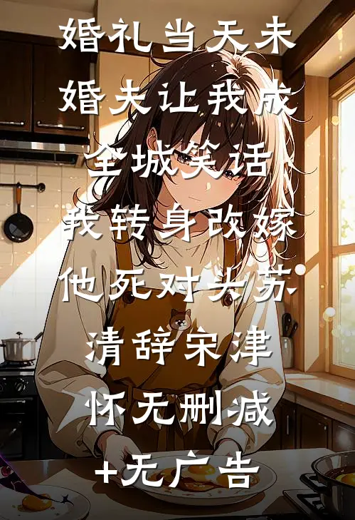 婚礼当天未婚夫让我成全城笑话，我转身改嫁他死对头苏清辞宋津怀无删减+无广告
