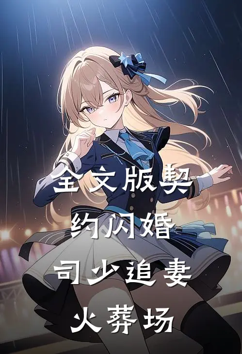 全文版契约闪婚：司少追妻火葬场