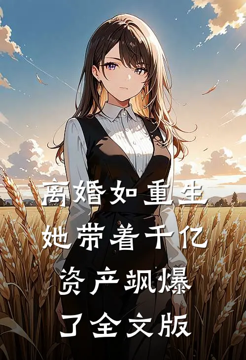 离婚如重生，她带着千亿资产飒爆了全文版