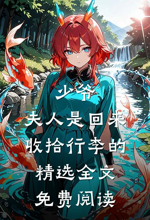 少爷,夫人是回来收拾行李的精选全文免费阅读