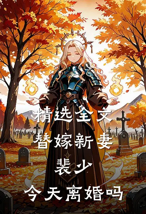 精选全文替嫁新妻：裴少，今天离婚吗