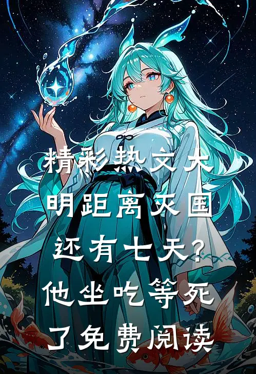 精彩热文大明距离灭国还有七天?他坐吃等死了免费阅读