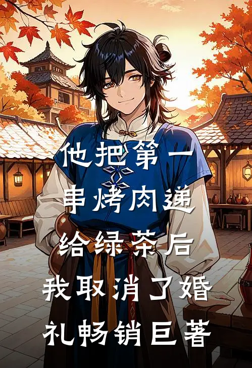 他把第一串烤肉递给绿茶后，我取消了婚礼畅销巨著