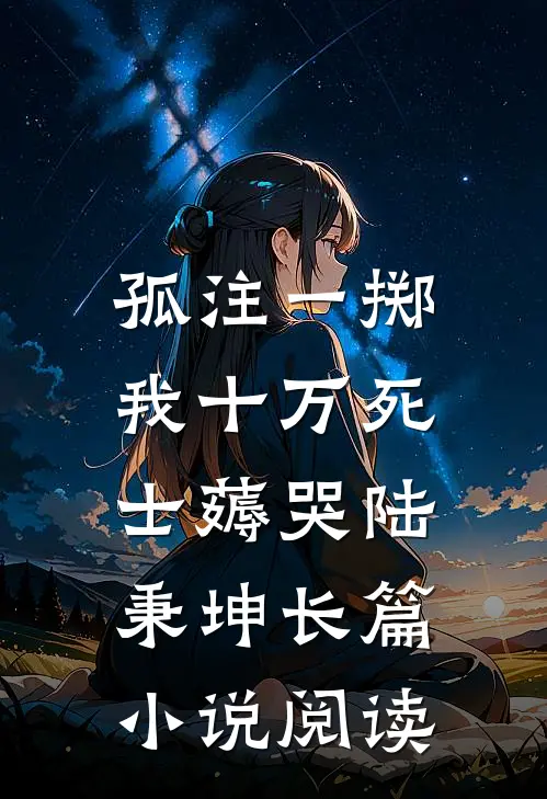 孤注一掷：我十万死士薅哭陆秉坤长篇小说阅读