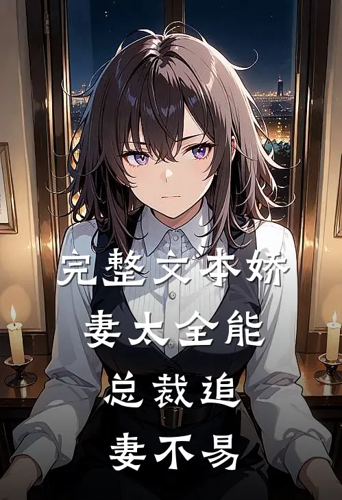 完整文本娇妻太全能，总裁追妻不易