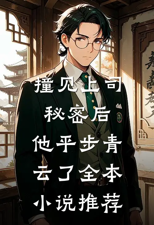 撞见上司秘密后，他平步青云了全本小说推荐