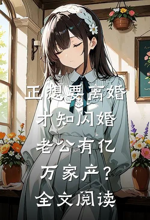 正想要离婚，才知闪婚老公有亿万家产？全文阅读