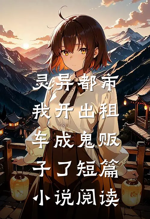 灵异都市：我开出租车成鬼贩子了短篇小说阅读