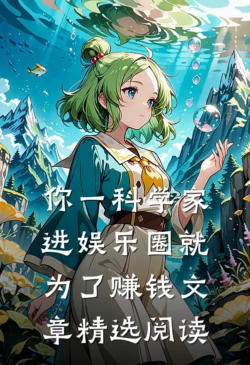 你一科学家，进娱乐圈就为了赚钱文章精选阅读