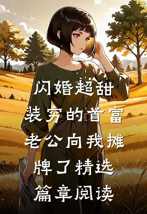 闪婚超甜：装穷的首富老公向我摊牌了精选篇章阅读
