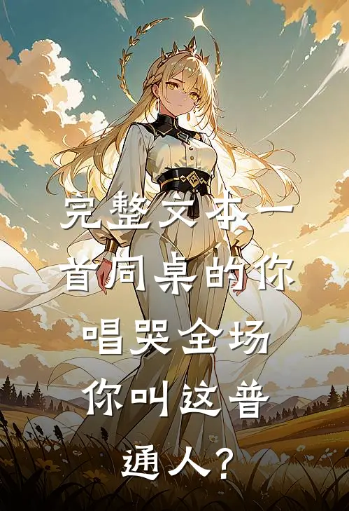 完整文本一首同桌的你唱哭全场,你叫这普通人?