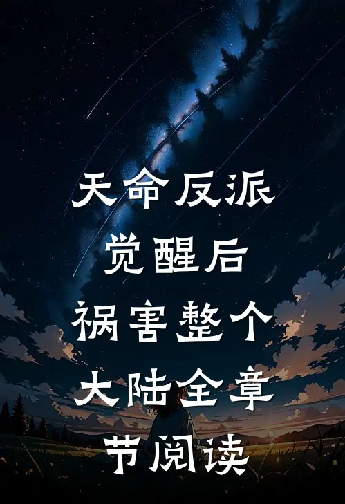 天命反派觉醒后，祸害整个大陆全章节阅读