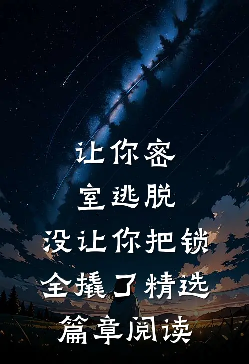 让你密室逃脱，没让你把锁全撬了精选篇章阅读