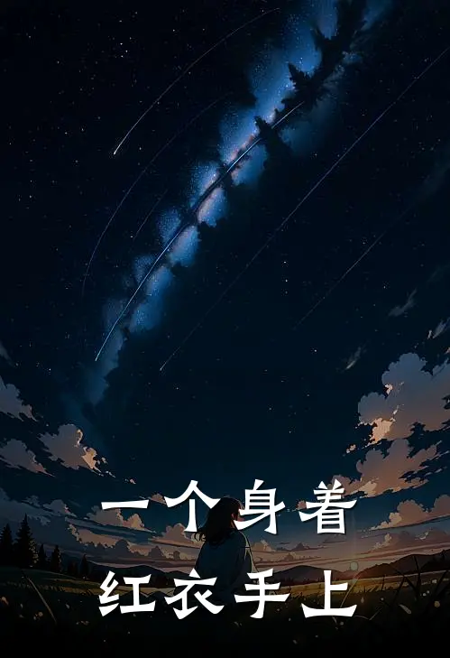 一个身着红衣手上