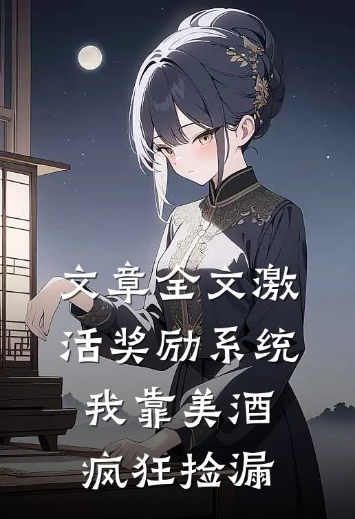 文章全文激活奖励系统：我靠美酒疯狂捡漏