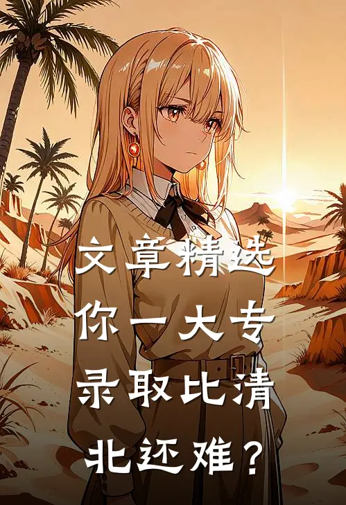 文章精选你一大专，录取比清北还难？