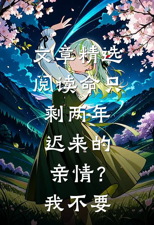 文章精选阅读命只剩两年，迟来的亲情？我不要