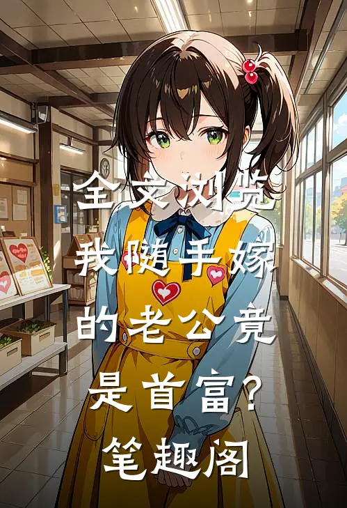 全文浏览我随手嫁的老公竟是首富? 笔趣阁