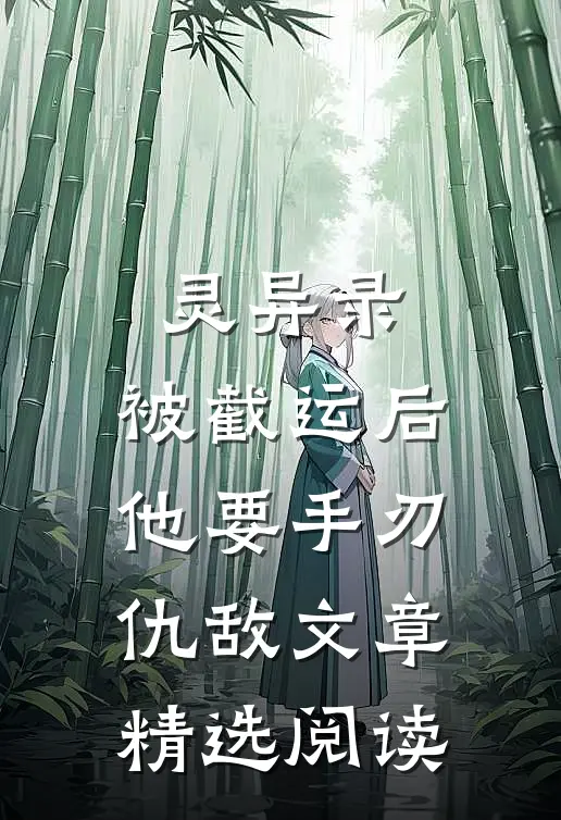 灵异录：被截运后，他要手刃仇敌文章精选阅读