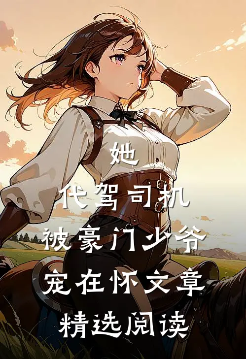 她，代驾司机，被豪门少爷宠在怀文章精选阅读
