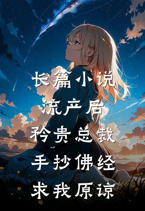 长篇小说流产后，矜贵总裁手抄佛经求我原谅