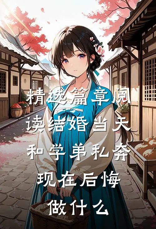 精选篇章阅读结婚当天和学弟私奔，现在后悔做什么