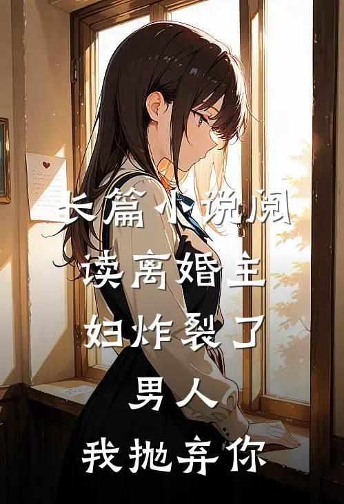 长篇小说阅读离婚主妇炸裂了：男人，我抛弃你