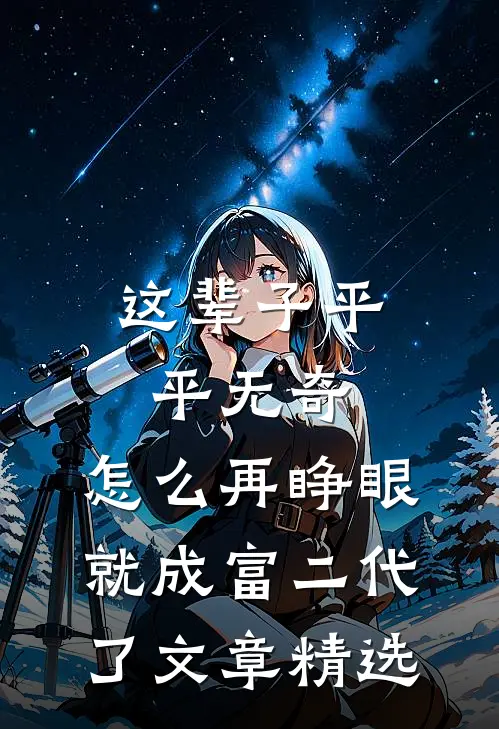 这辈子平平无奇，怎么再睁眼就成富二代了文章精选
