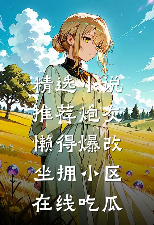 精选小说推荐炮灰懒得爆改，坐拥小区在线吃瓜