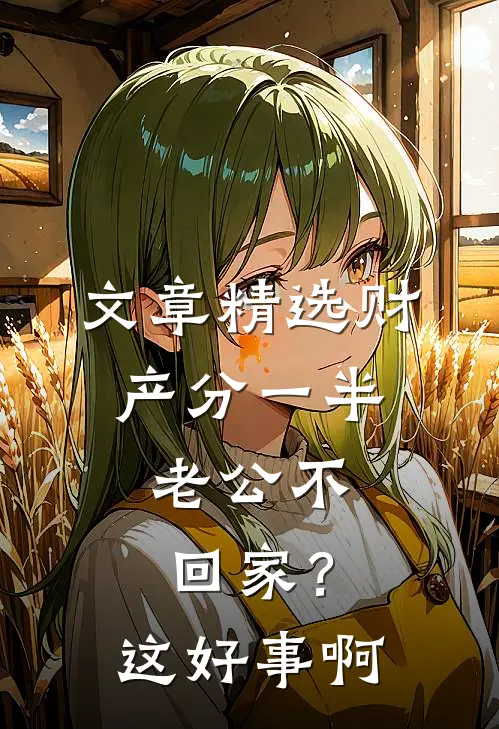 文章精选财产分一半，老公不回家？这好事啊