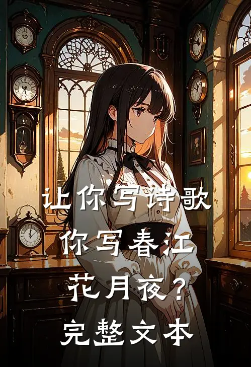让你写诗歌，你写春江花月夜？完整文本