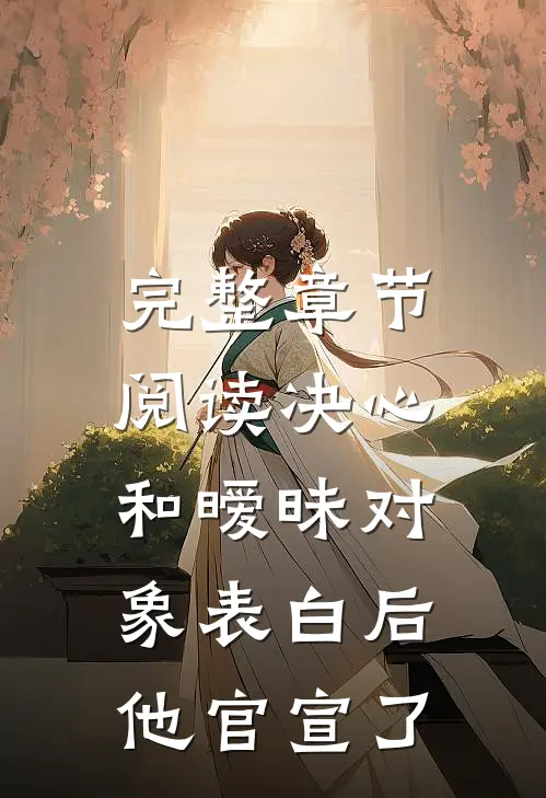 完整章节阅读决心和暧昧对象表白后，他官宣了